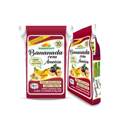Bananada com Ameixa