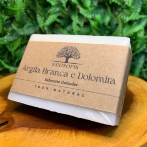 Sabonete Clareador de Argila Branca e Dolomita 100g