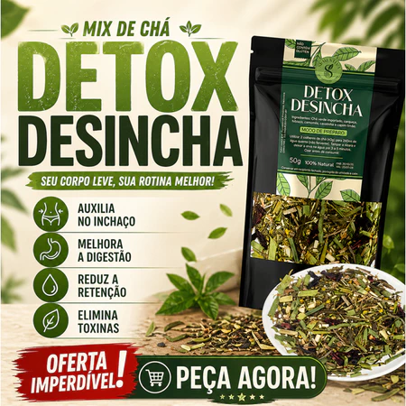 Chá Detox Desincha